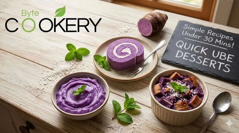 Quick Ube Desserts: Simple Recipes You Can Make in Under 30 Minutes Quick Ube Desserts: Simple Recipes You Can Make in Under 30 Minutes